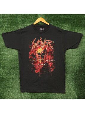 Slayer World Painted in Blood T-Shirt Size Large